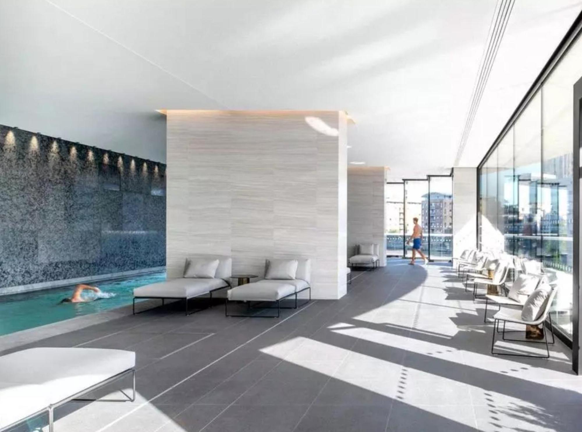 Two Bedrooms Penthouse One Park Drive, Canary Wharf London