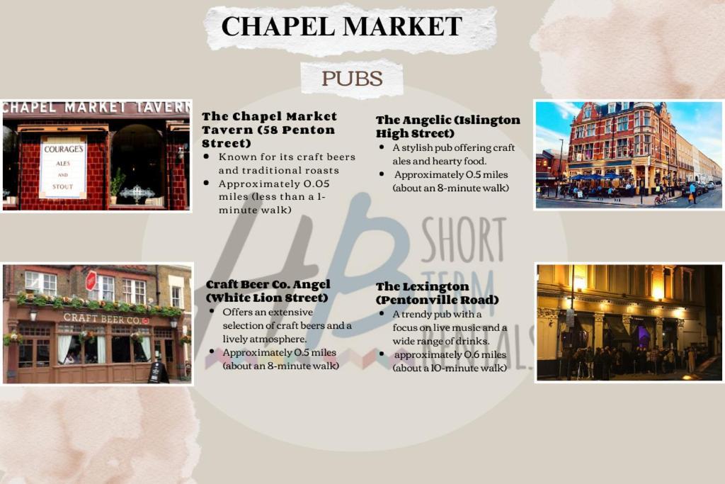 Apartment Location 2br Flat Near Angel & Centre *