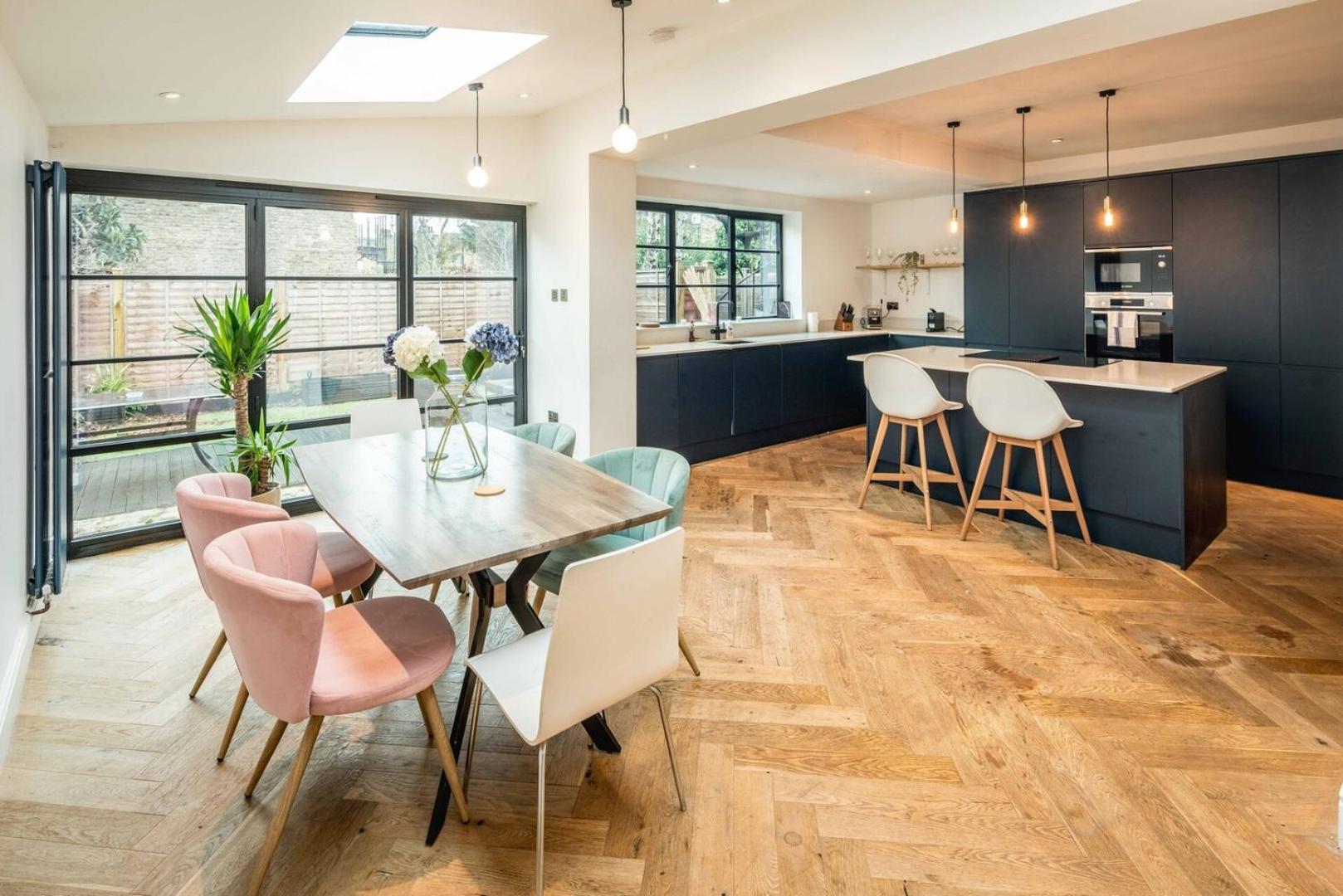 Stylish 3b Fulham Flat W/garden Near Thames & Tube London