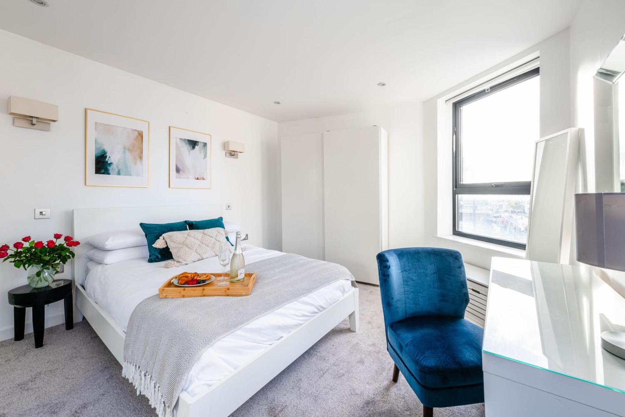 Stylish 1 Bedroom Kings Cross Ideal For 4 Guests By Uk Apartamento Londres