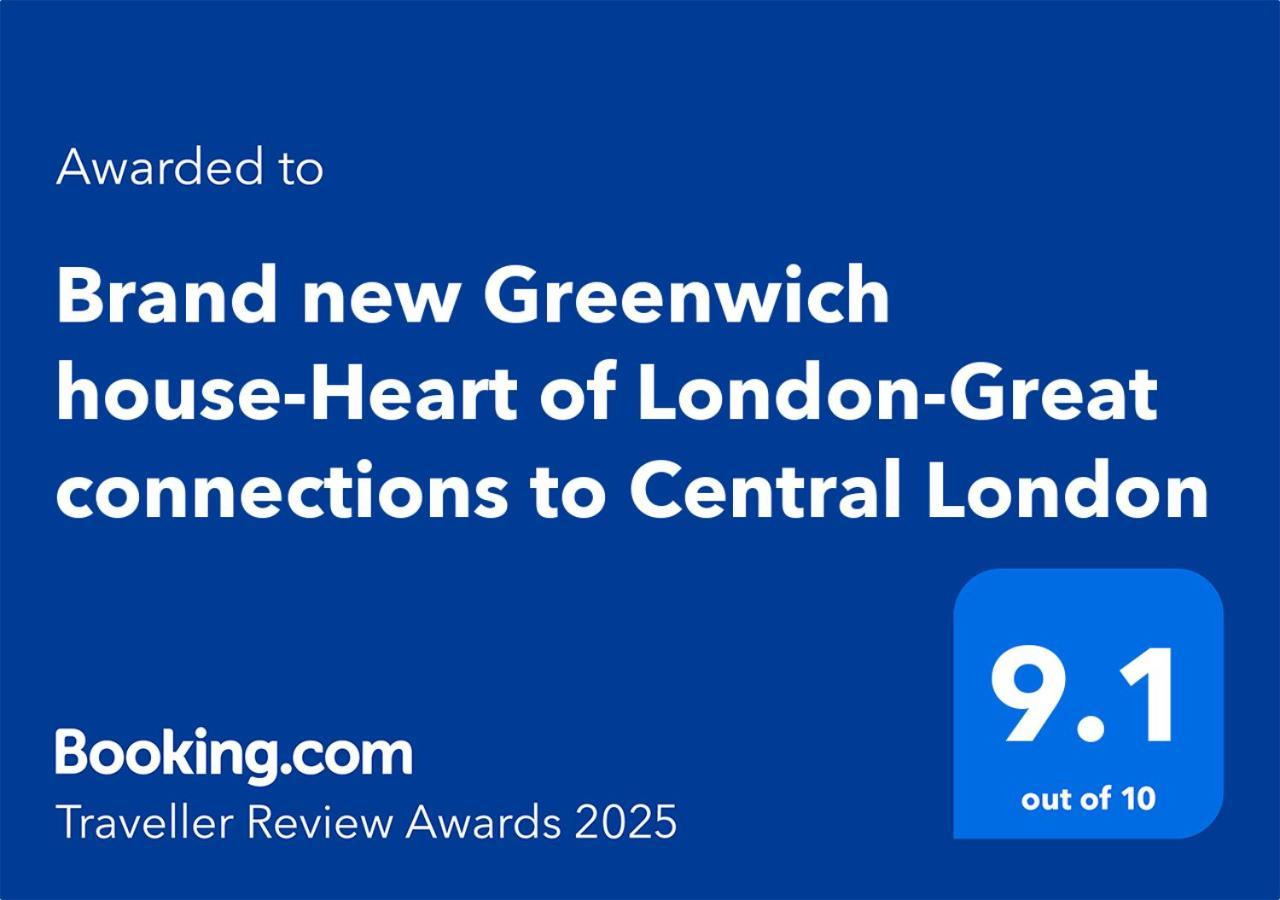Brand New Greenwich House-heart Of London-great Connections To Apartment *