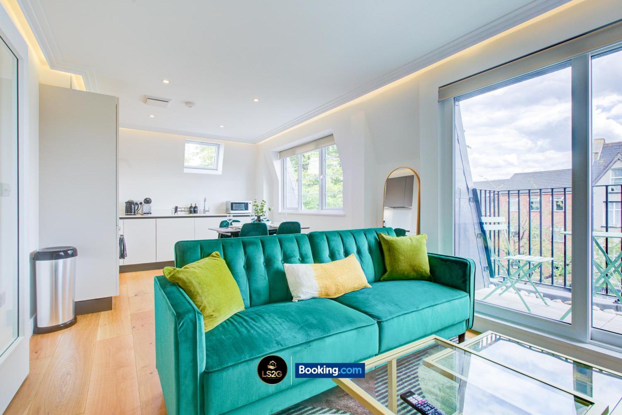 Apartamento Stylish 2 Bedroom Flat By Ls2g Short Lets & Serviced Greater With Balcony And Easy Access Londres
