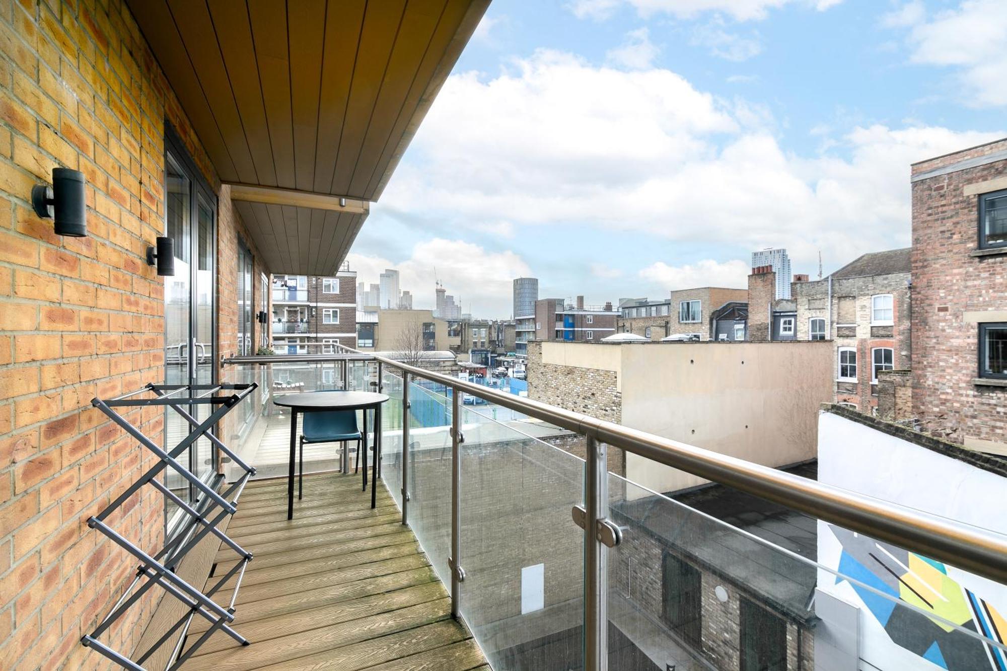 Apartment Hoxton Shoreditch 2 Bdr 2 Bath Balcony