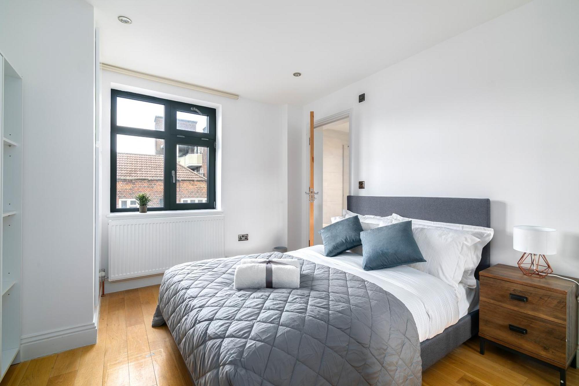 Apartment Hoxton Shoreditch 2 Bdr 2 Bath Balcony London