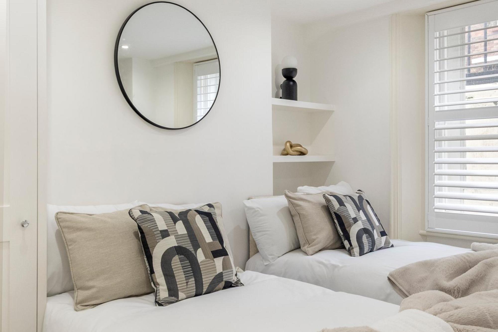 Stylish 2 Bedroom Flat In Prime Location Up To 5 Guests Apartamento