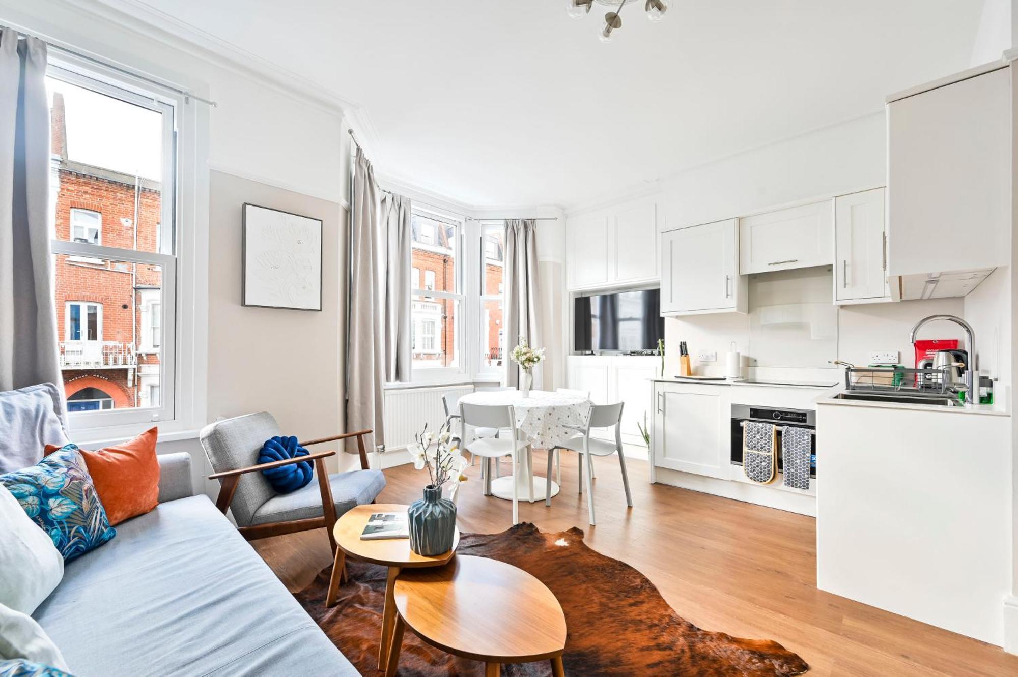 Spacious Bright 2-3 Bed Flat In Fulham By The Thames Apartment *