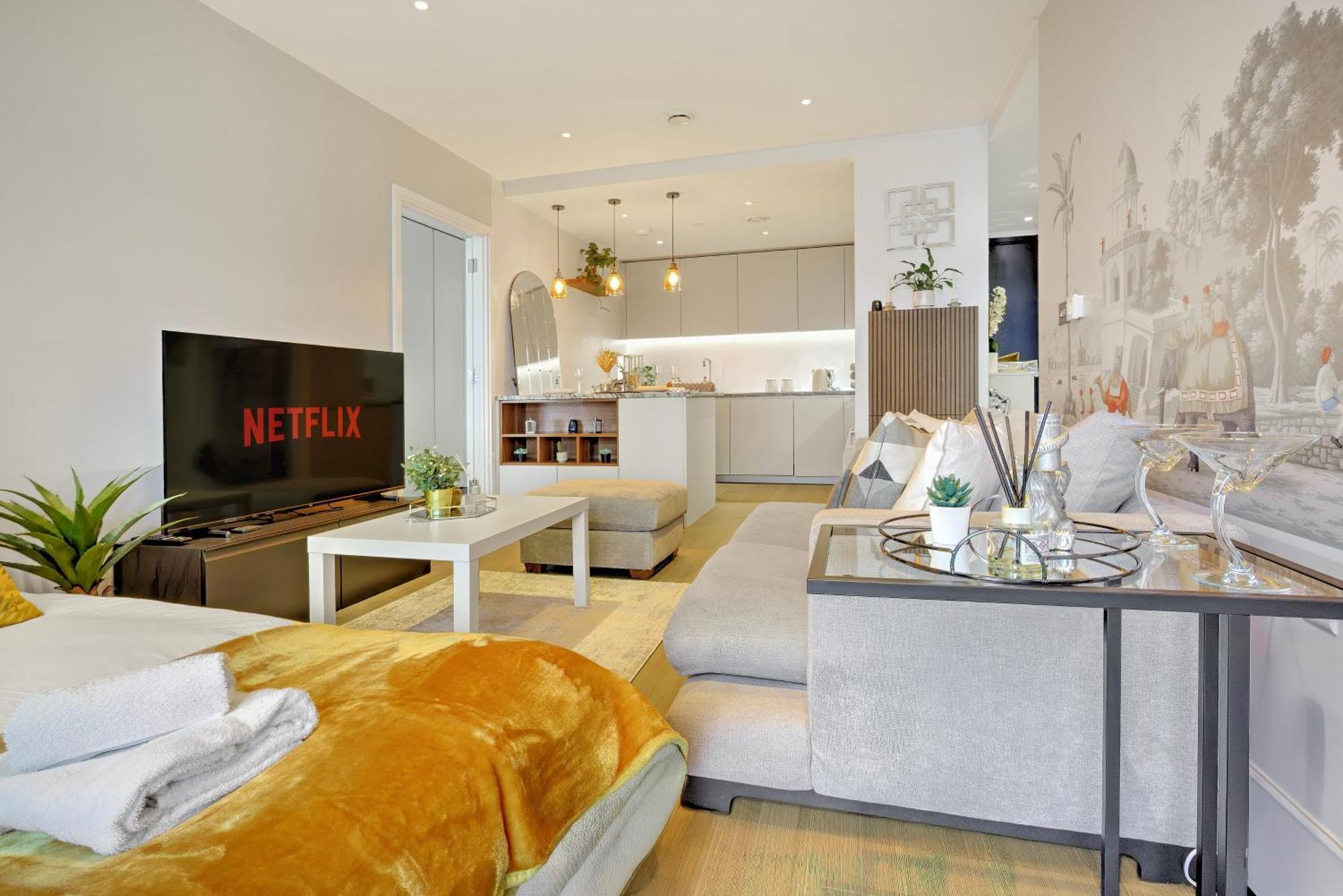 Apartment Trendy 3-bed, 2-bath - O2 Escape - Your Ideal *