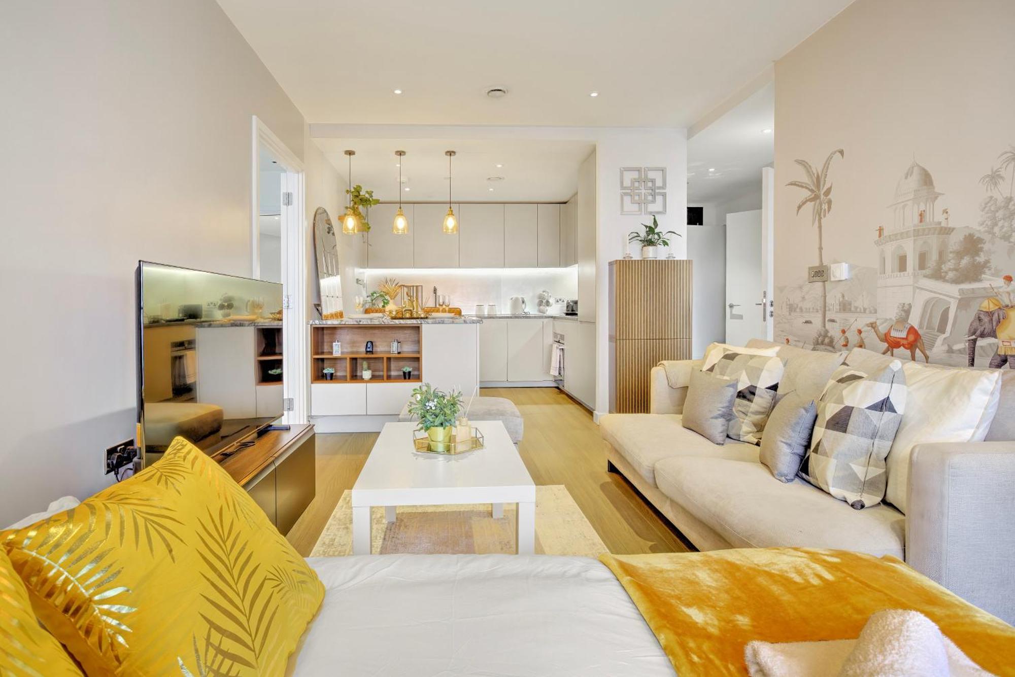 Apartment Trendy 3-bed, 2-bath - O2 Escape - Your Ideal *