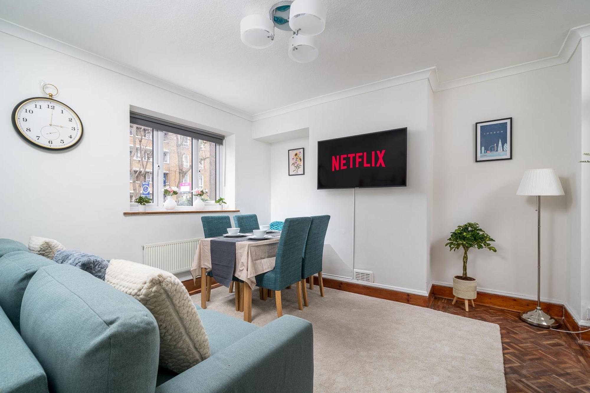 New! Cosy Flat - Wapping Station - Free Secure Parking Apartment London
