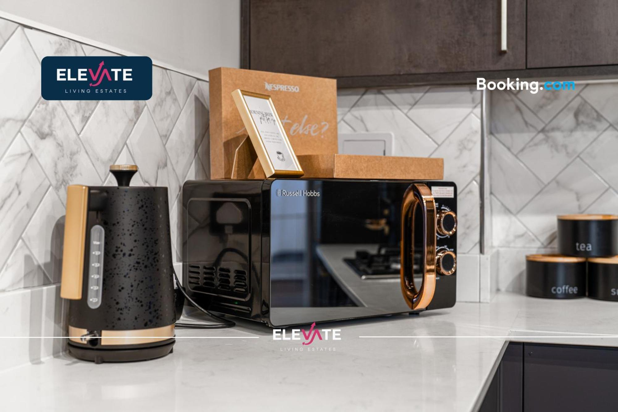 Premium Deals L Last-minute Escape L Wembley Stadium Location, Free Parking, Sleeps 8 L Elevate Living Estates Short Lets & Serviced Wembley Apartamento *