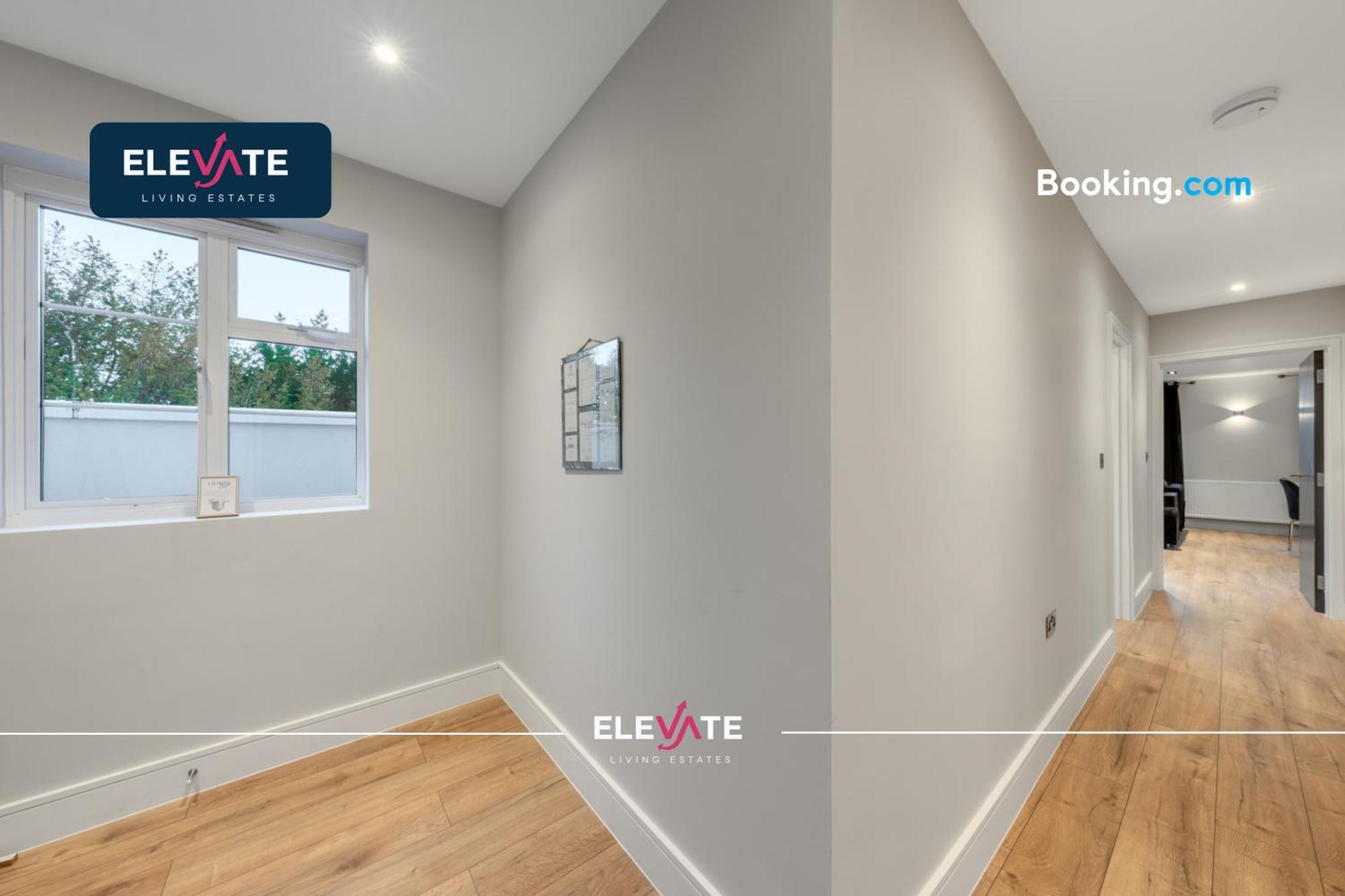 Premium Deals L Last-minute Escape L Wembley Stadium Location, Free Parking, Sleeps 8 L Elevate Living Estates Short Lets & Serviced Wembley * Londres