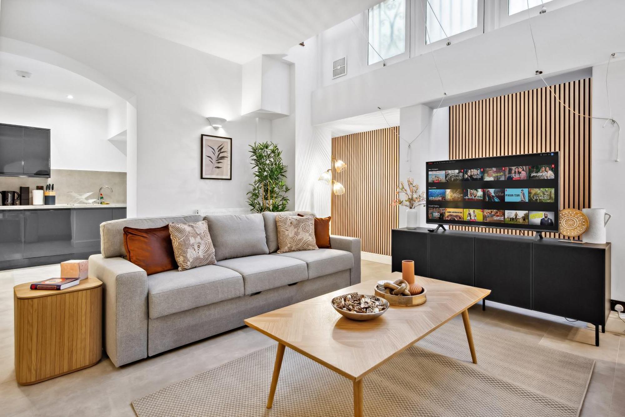 Apartment Modern 2 Bed Flat - Near Farringdon & Old Street Station -