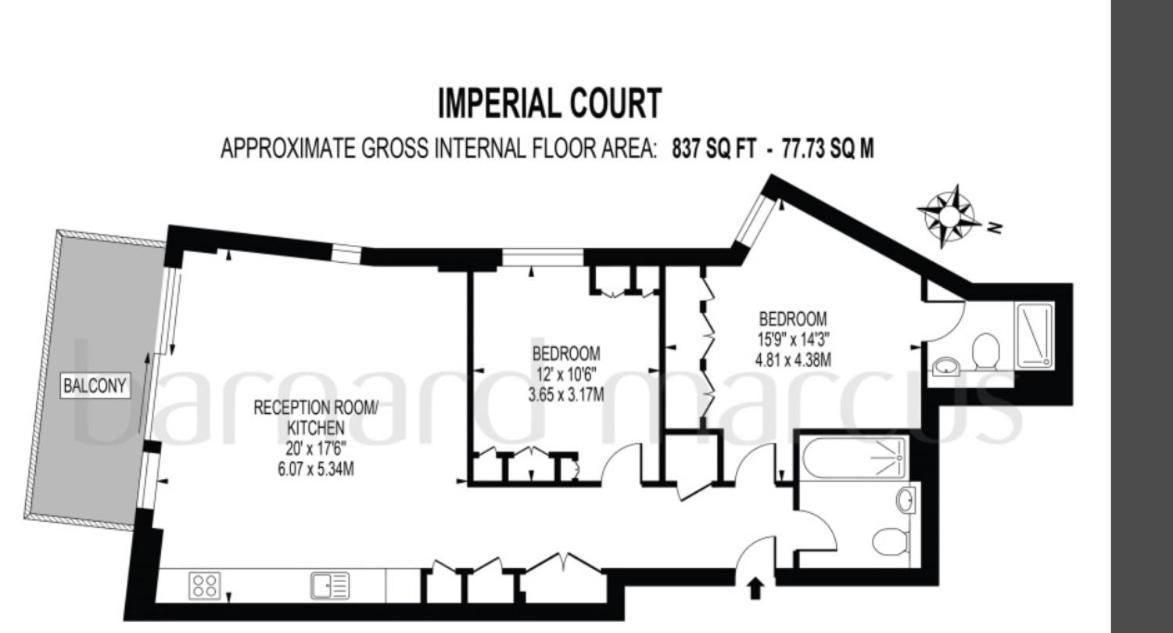 Stunning Surrey Quays Flat London