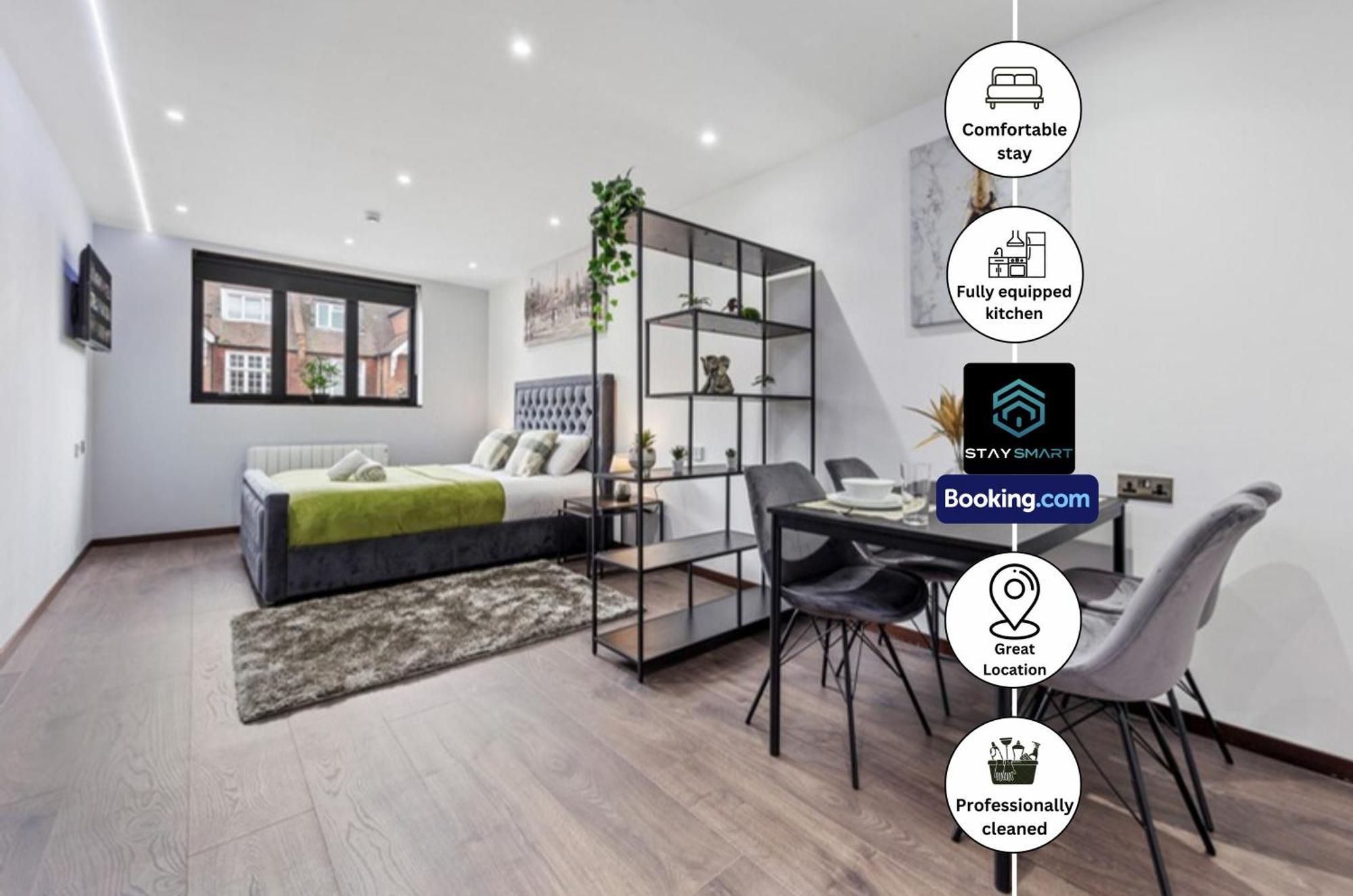 Apartment Stylish By Smart Short Lets & Serviced Woodstock With Free Wifi
