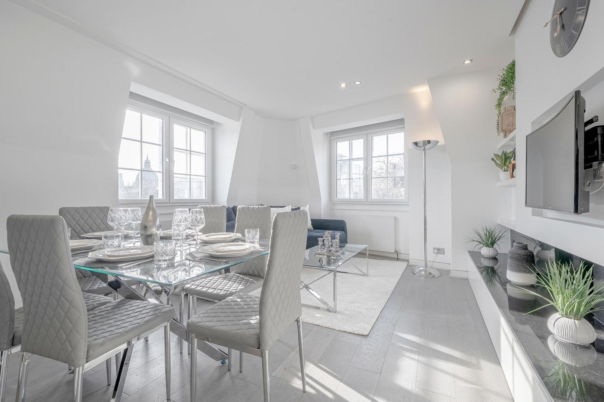 Stylish Knightsbridge Penthouse Next To Harrods Apartamento *