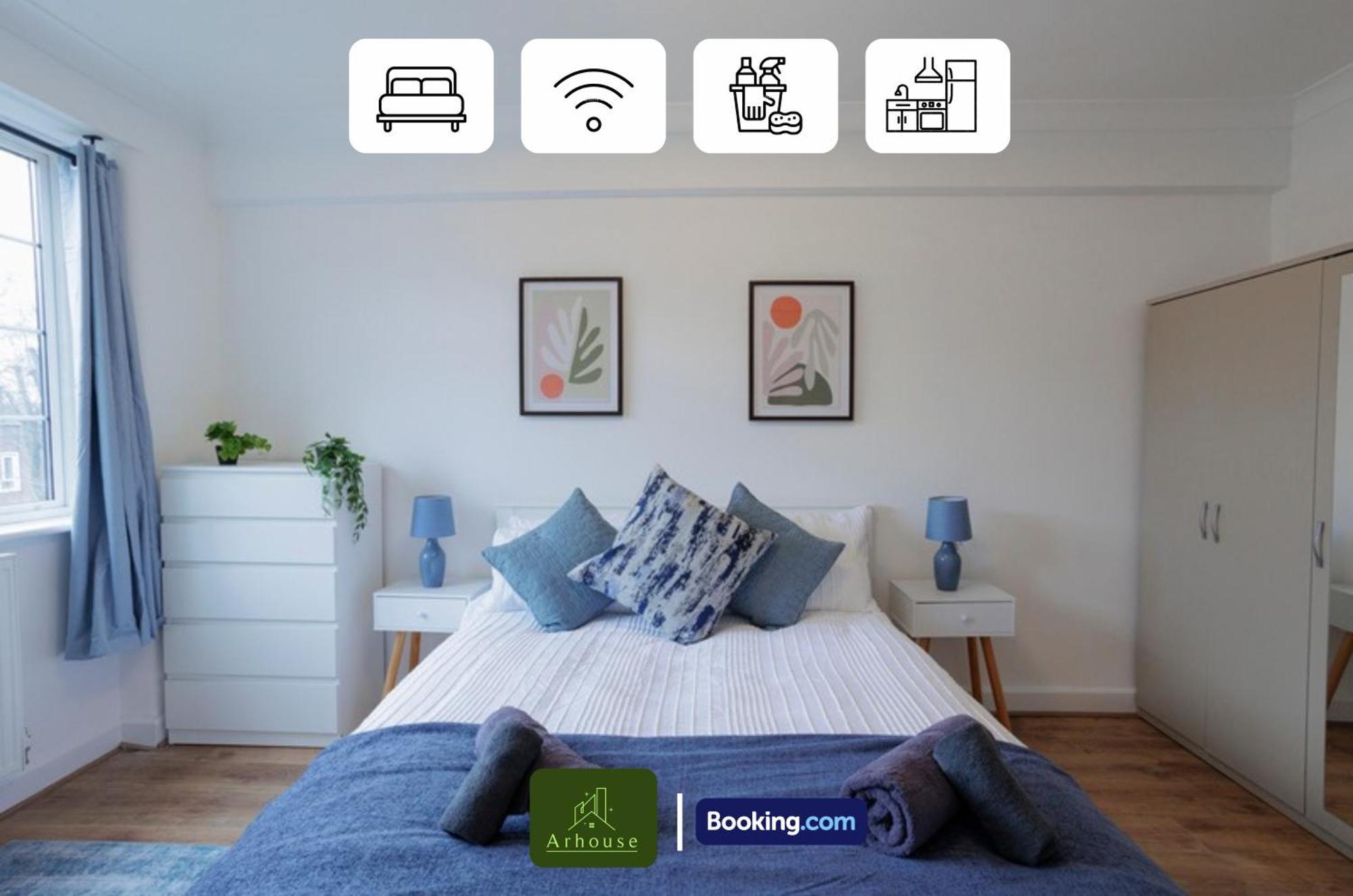 Apartamento 2 Bedroom By Arhouse Short Lets & Serviced Highbury With Free Wifi *