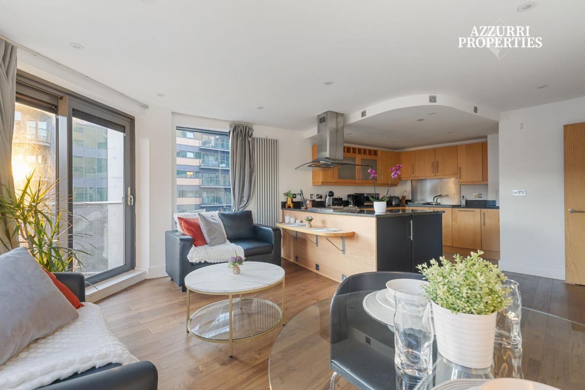 Apartment 2 Bed Only Five Minutes Walk From Crossharbour