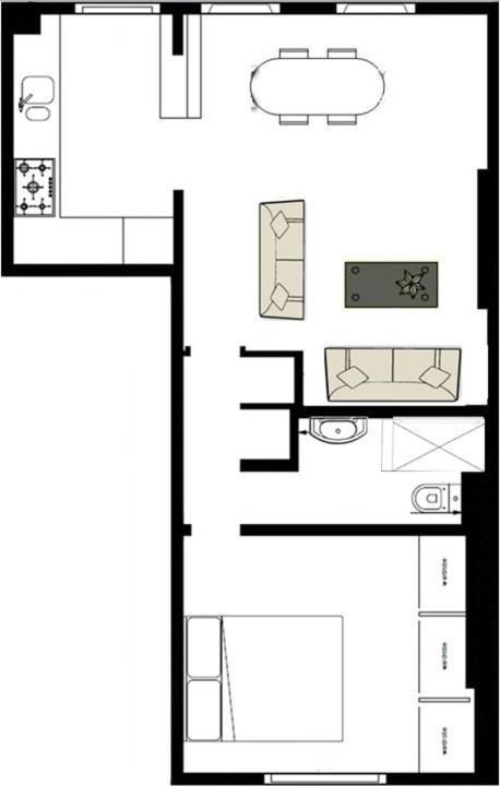 Apartment Modern Flat On Charming Warwick Avenue London