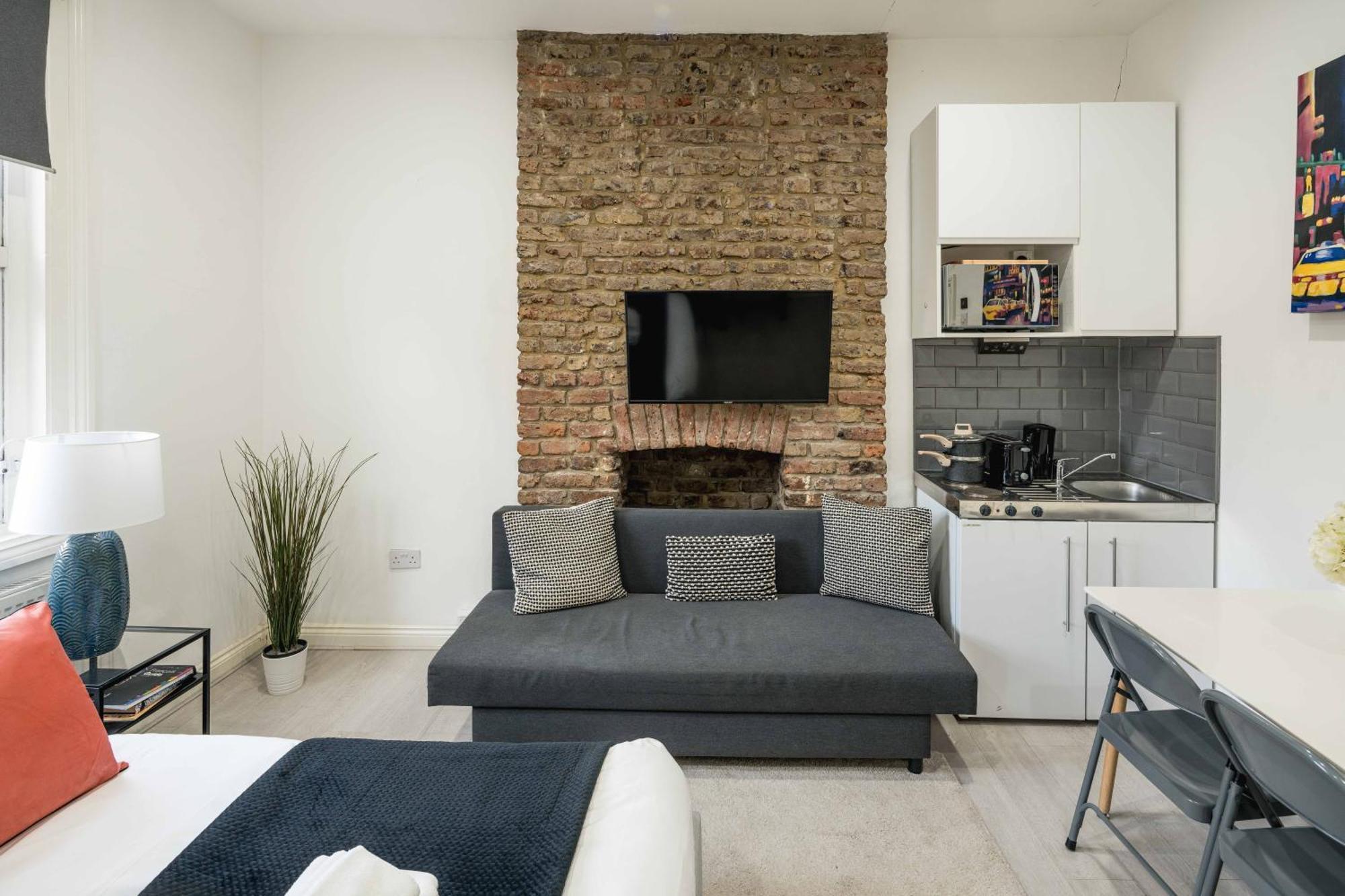 Stylish Flat For 2-4 By Kilburn & Hampstead Station Apartment