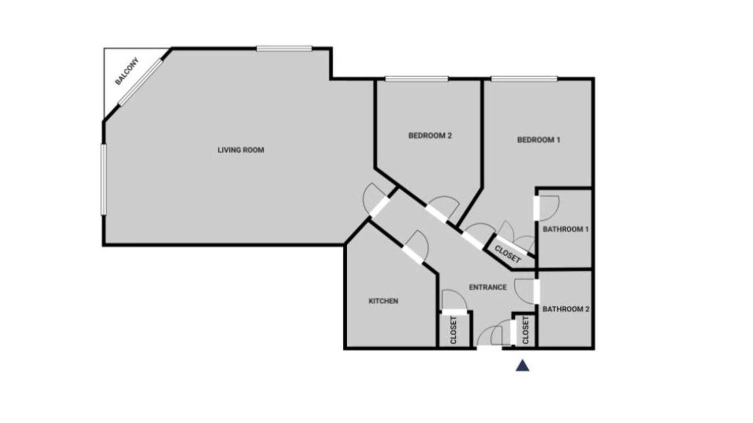 Apartment Blueground Southwark Furniture Decor Included Lon-596 *