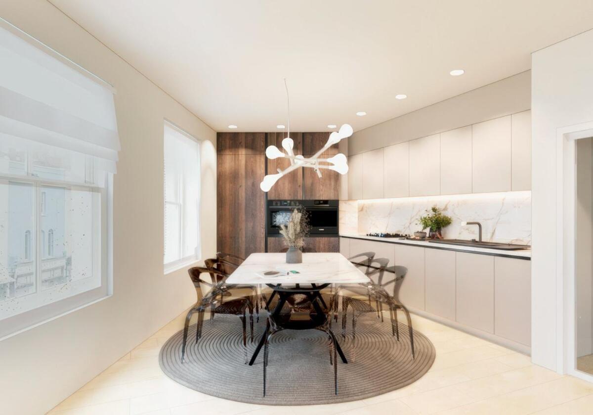 Brand New Refurbishment Townhouse In Notting Hill Near Portobello Road With Ac Air Conditioning & Roof Terrace London