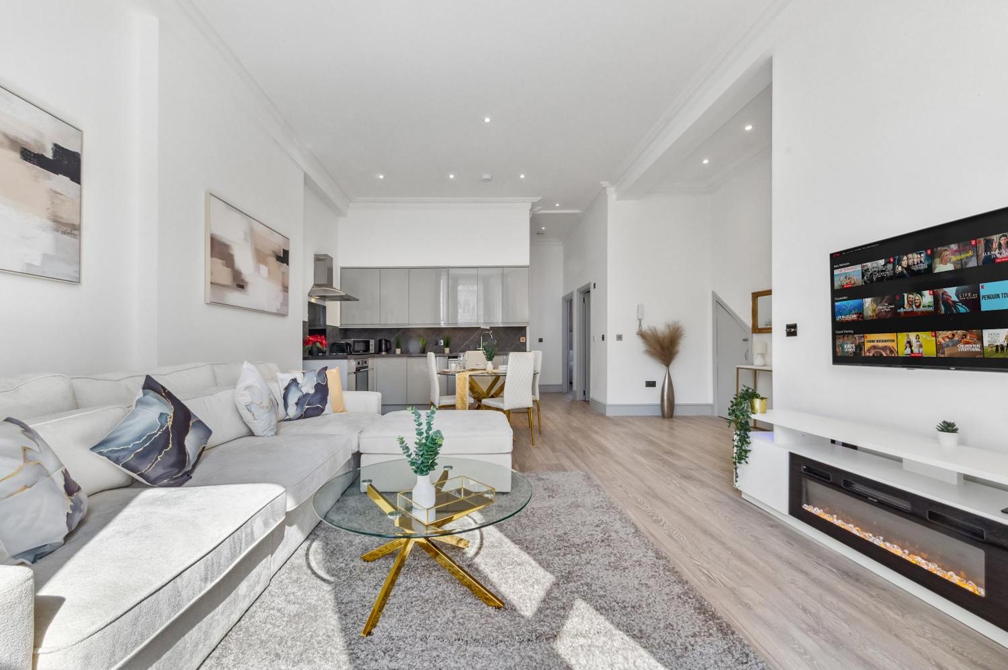 Minimalist Luxe 2br Designer Retreat In Prime Kensington For 6 Next To Station Harrods *
