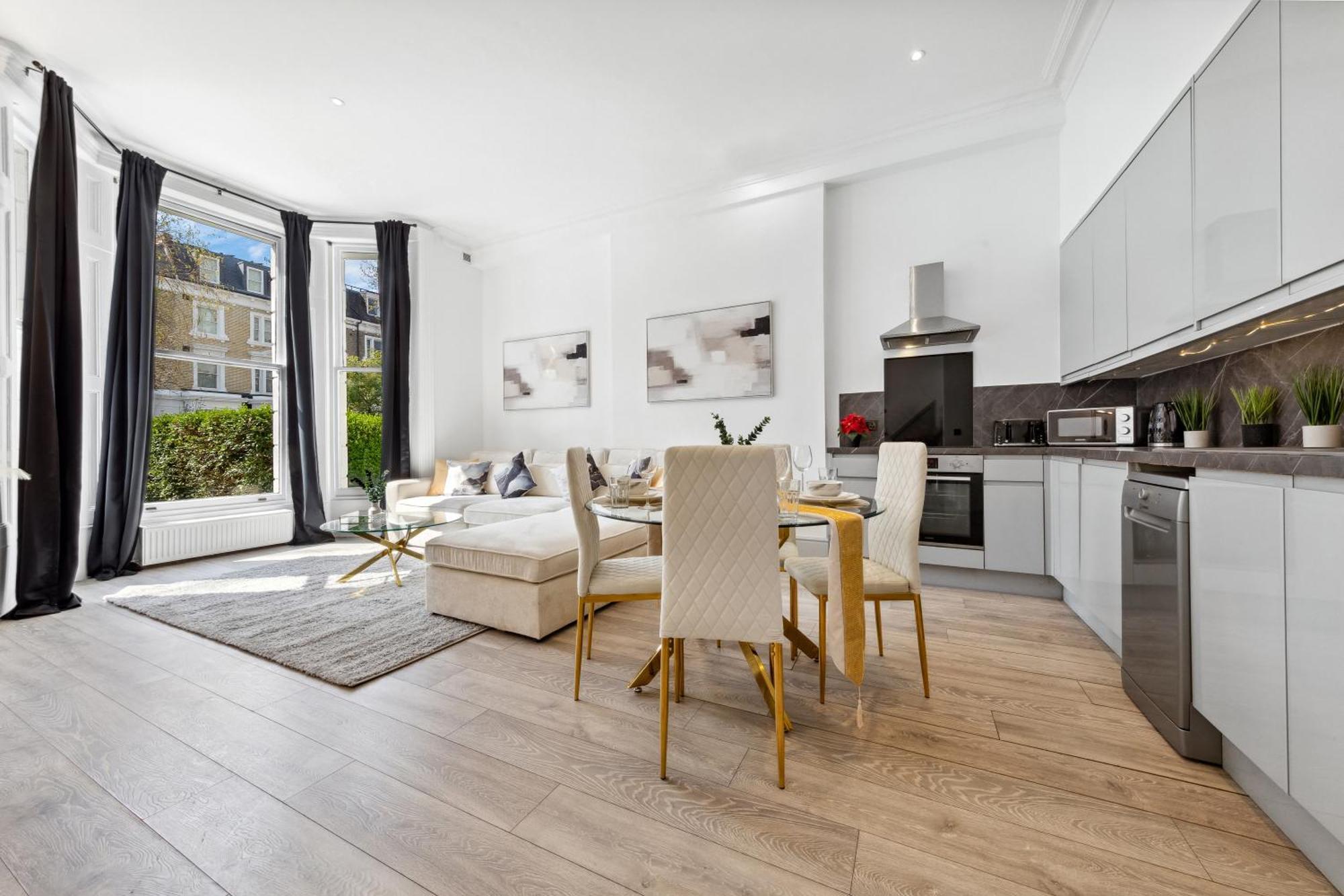 Apartment Minimalist Luxe 2br Designer Retreat In Prime Kensington For 6 Next To Station Harrods