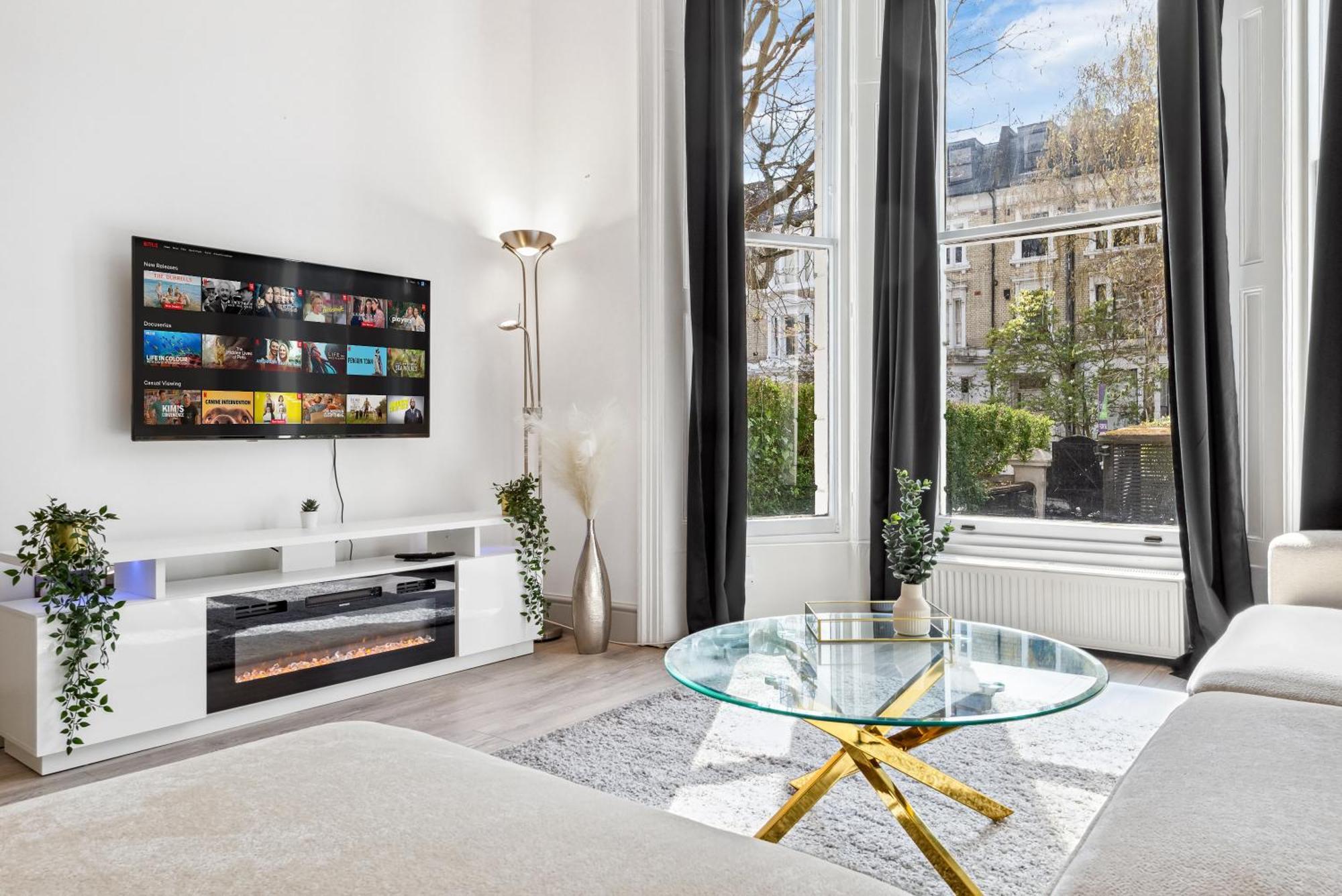 Minimalist Luxe 2br Designer Retreat In Prime Kensington For 6 Next To Station Harrods Apartment *