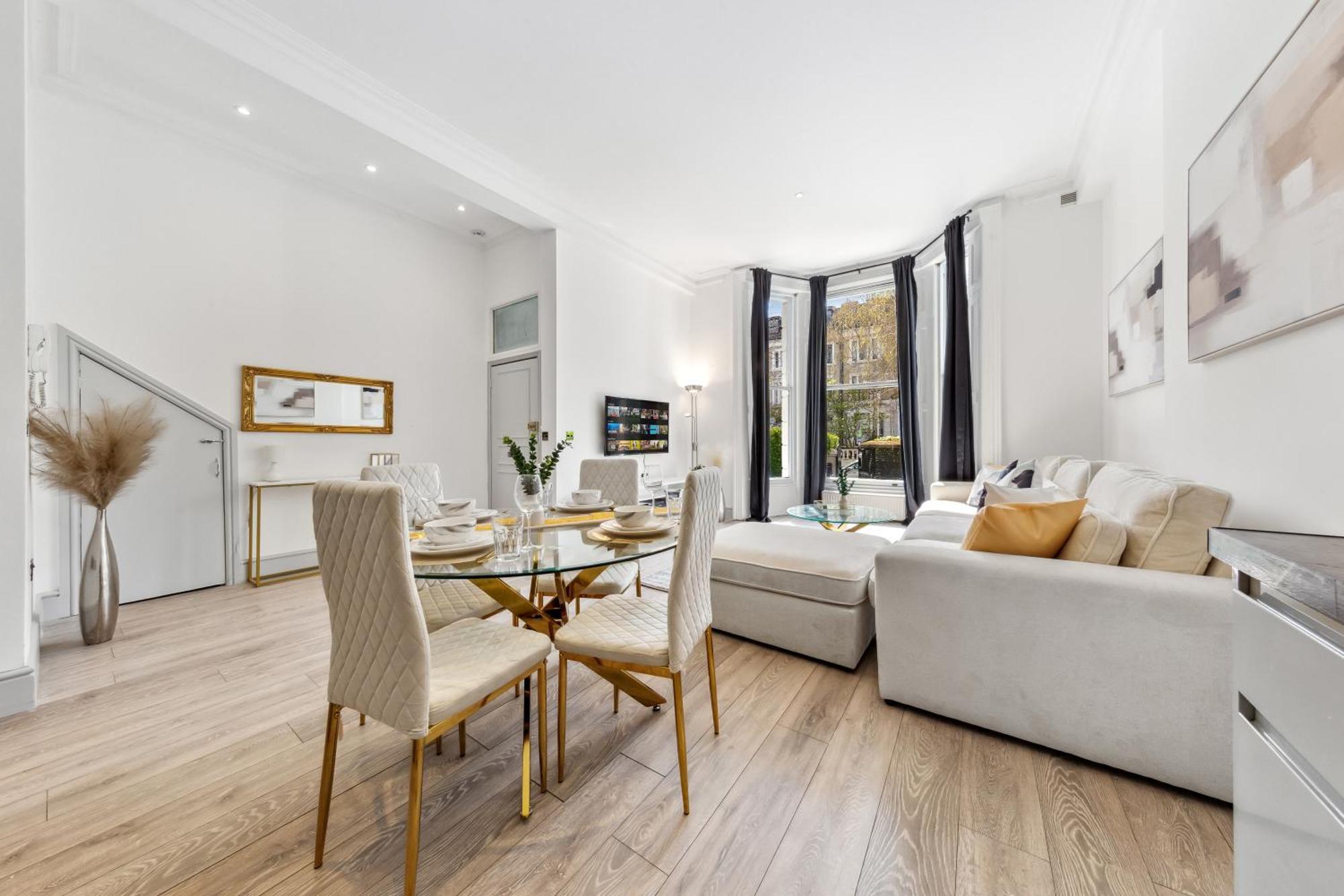 Apartment Minimalist Luxe 2br Designer Retreat In Prime Kensington For 6 Next To Station Harrods *