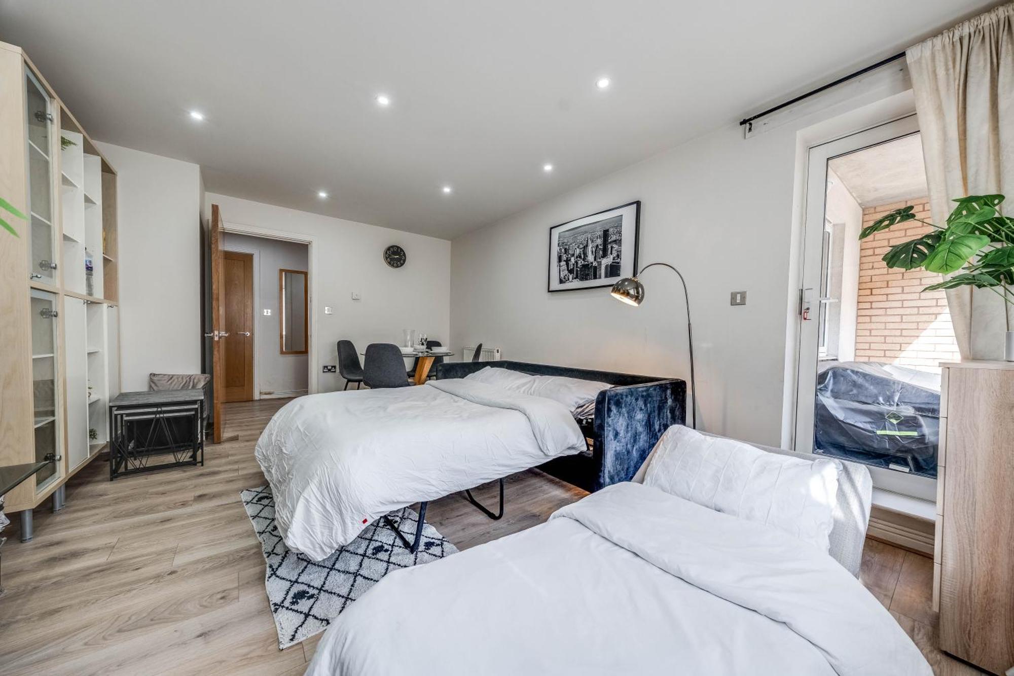 Apartamento Canary Wharf O2 Excel Flat With Parking & Balcony Londres