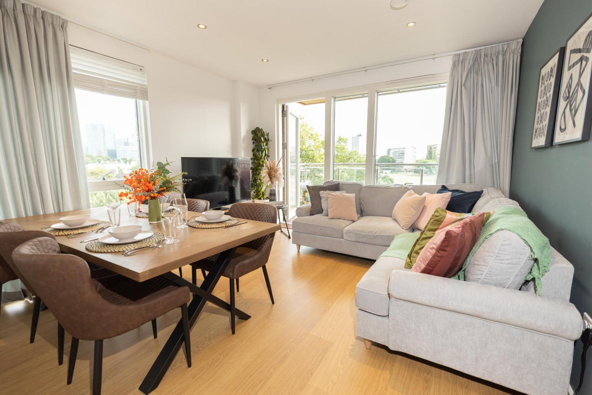 Apartamento Stylish 3 Bed Near Downtown & Free Parking