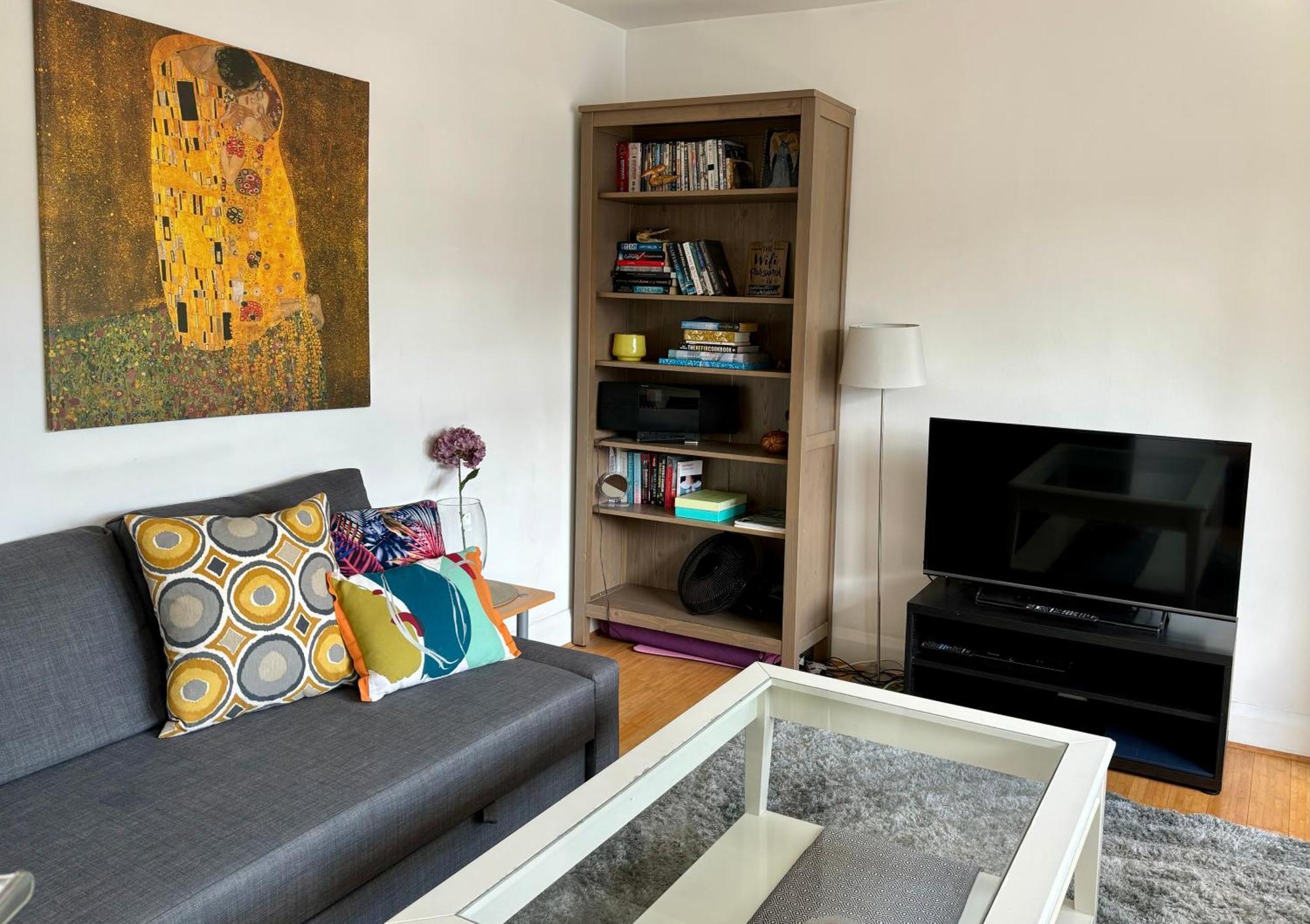 Bright 1 Bedroom Apartamento