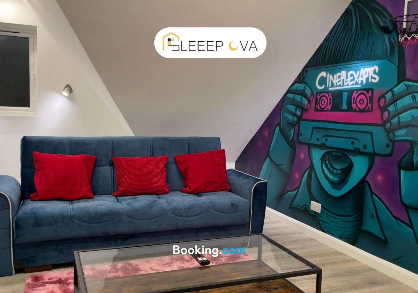 Luxury Oasis: Modern 1-bedroom For Versatile Apartment