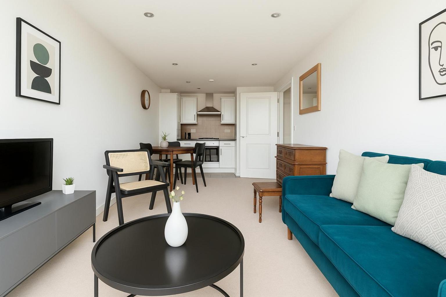 Apartment Designer Flat Near Wimbledon Park London