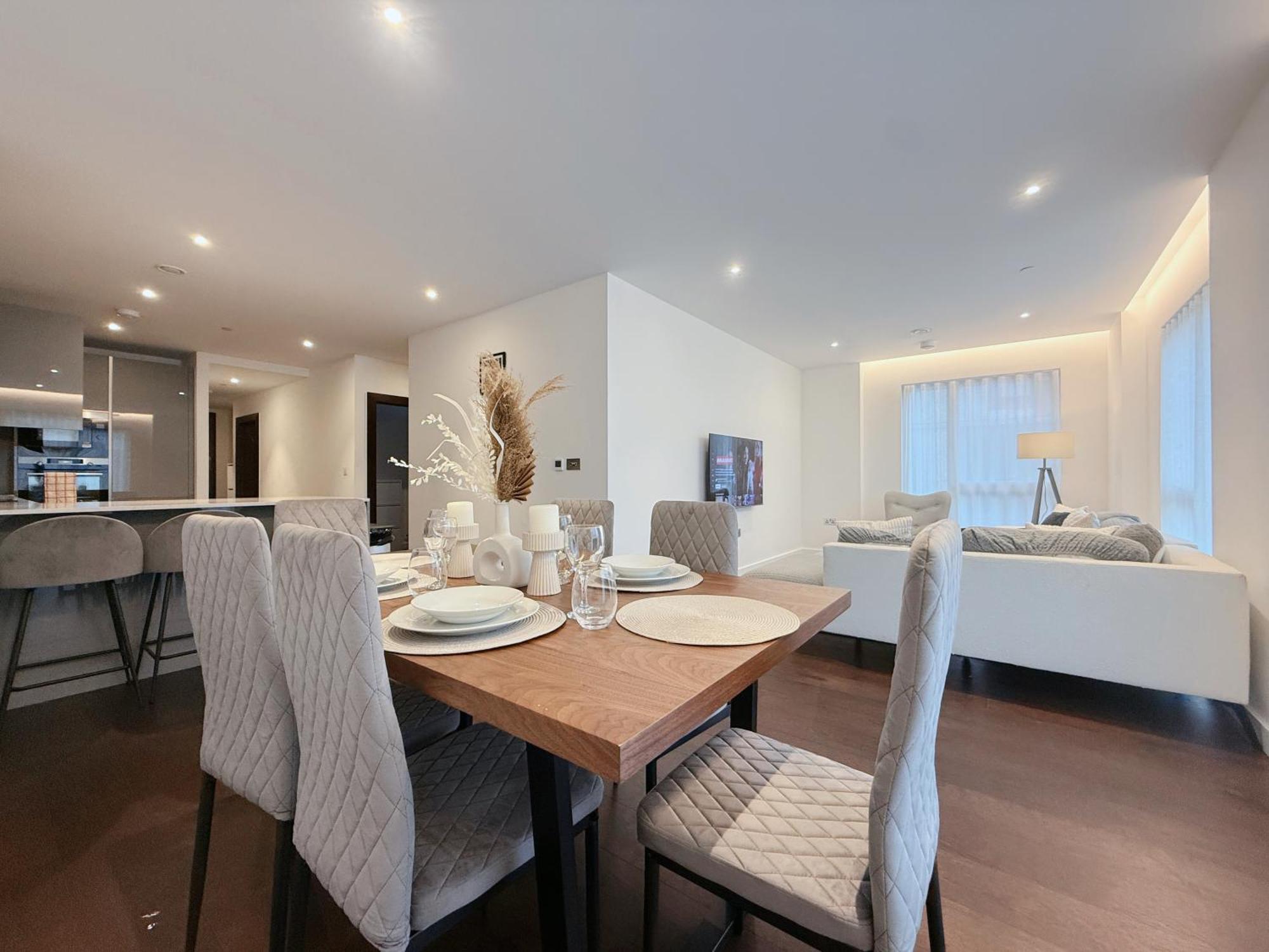 Apartment Charming Relaxing 3 Bedroom Walk To Tube *