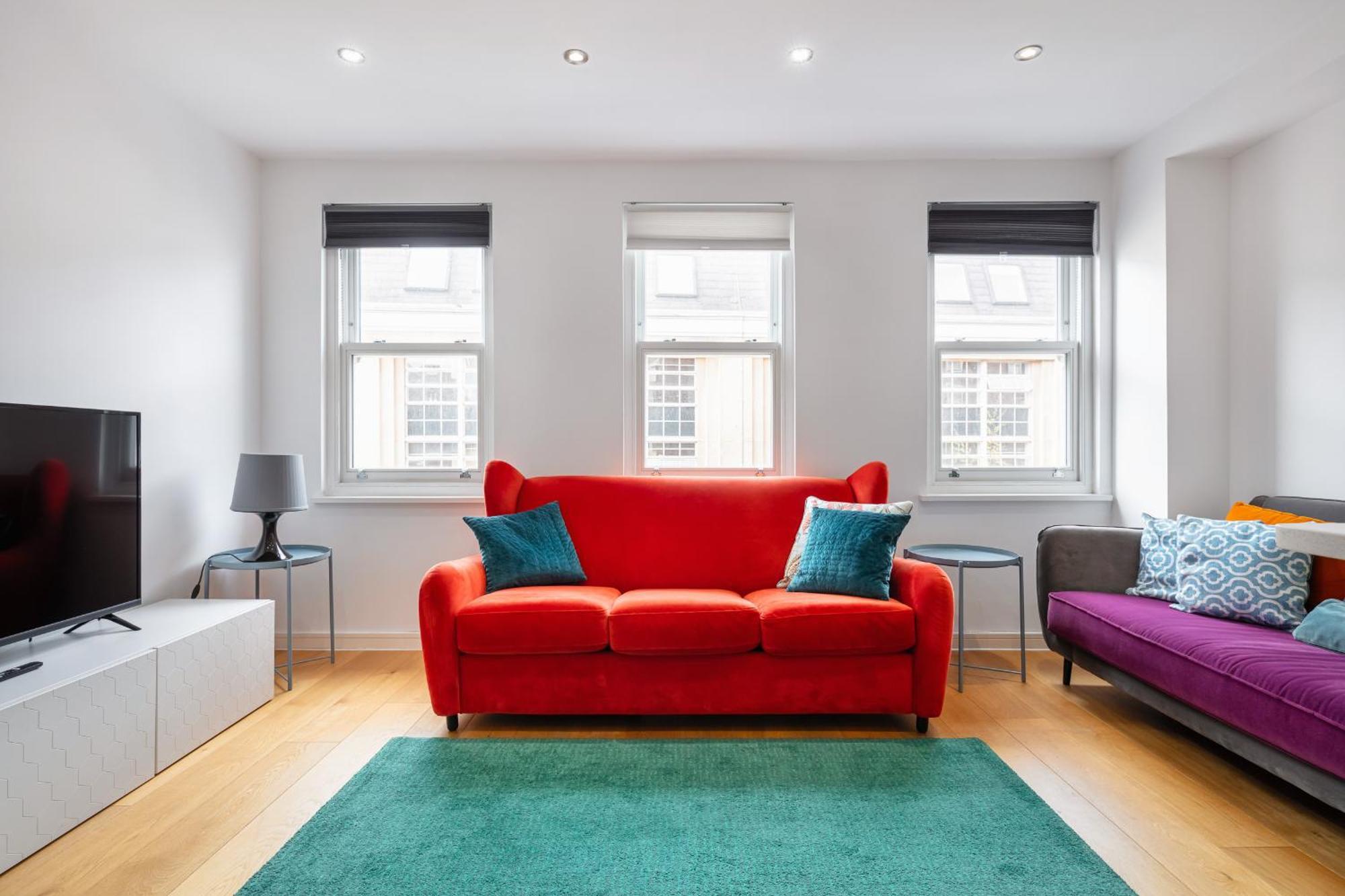 Apartment 2 Bed 2 Bath Penthouse,terrace,london Eye,sleeps 6 *