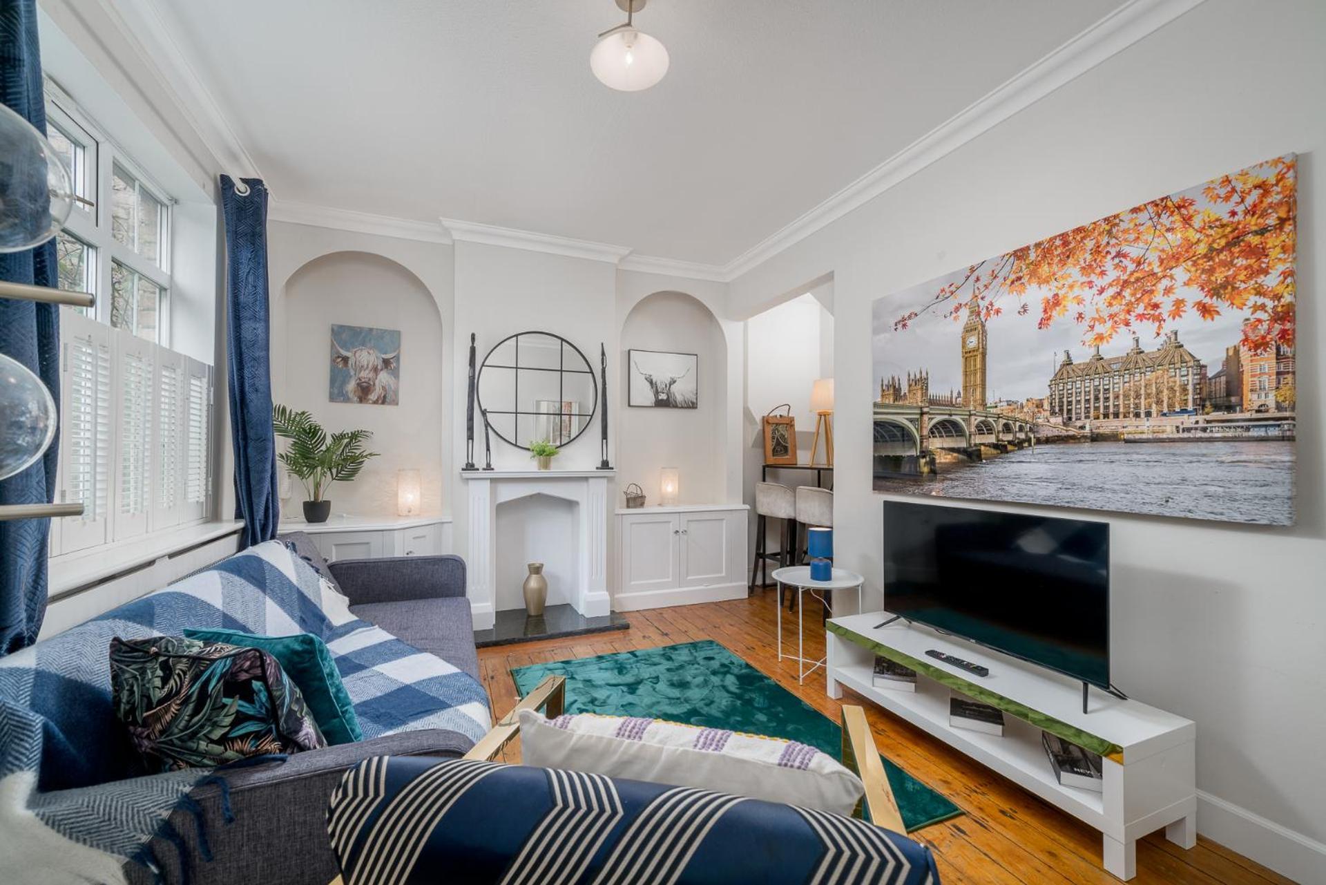 Luxury House Near River Thames Garden House Parking 6 Guests