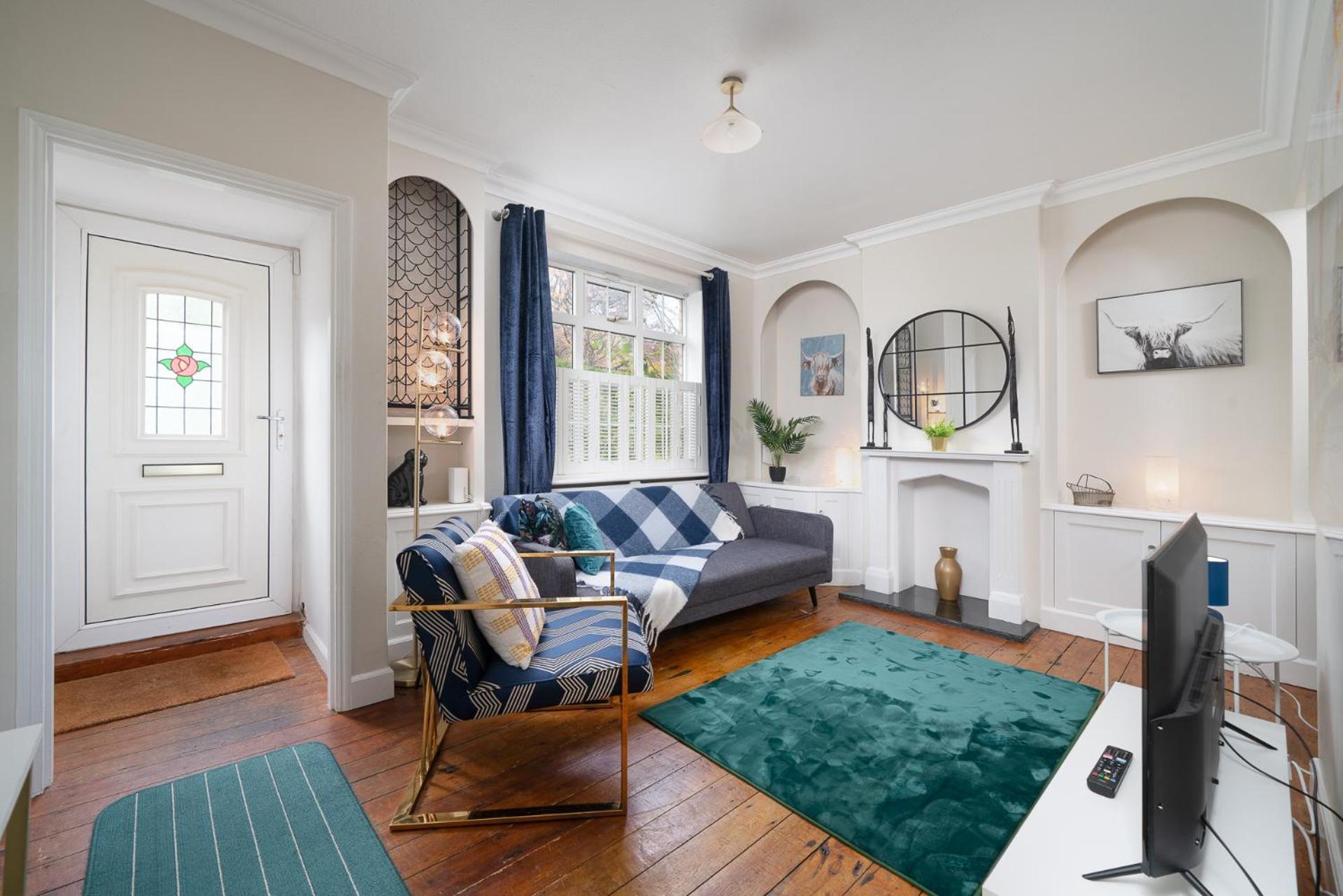 Luxury House Near River Thames Garden House Parking 6 Guests