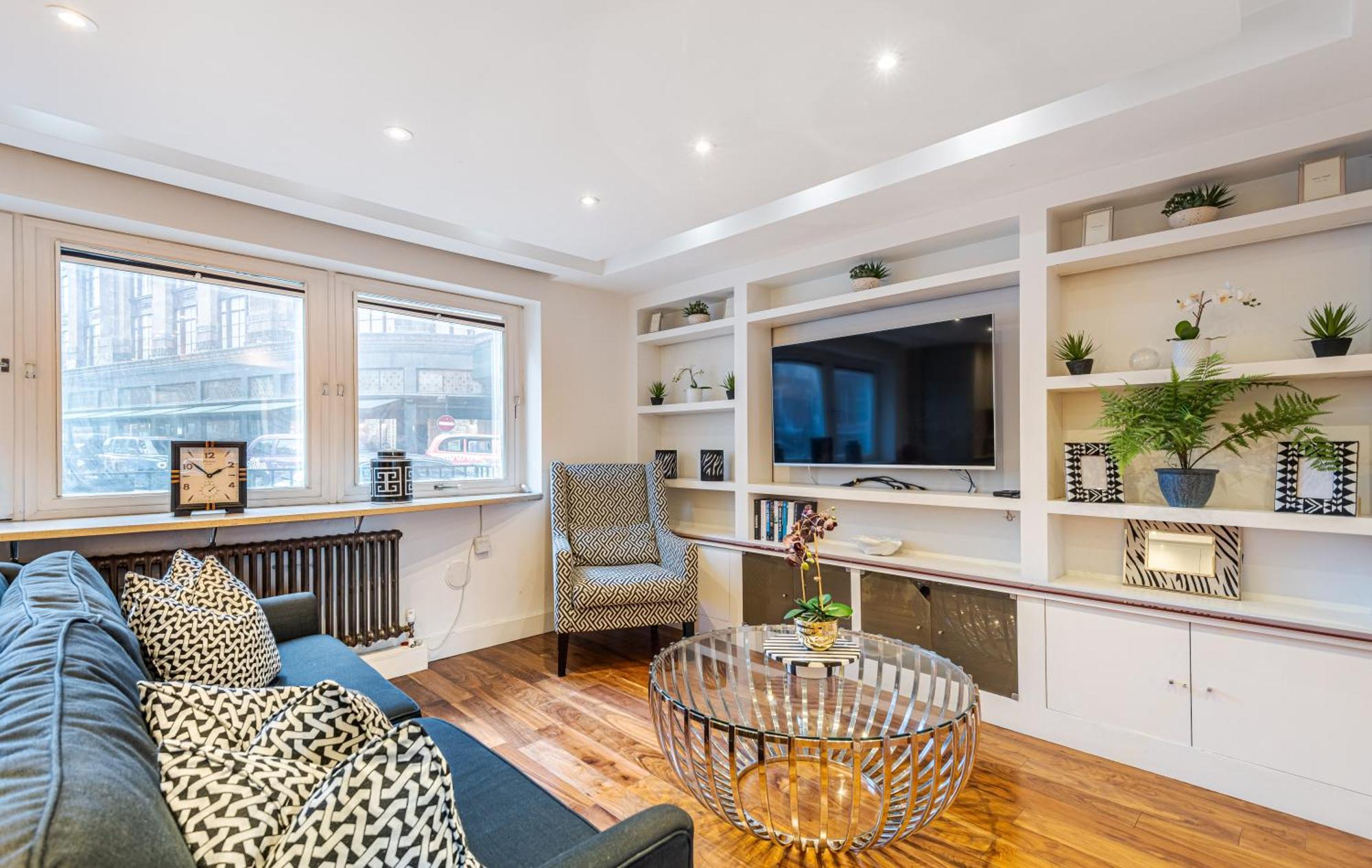 Apartment Modern Ground Floor 2bd In Knightsbridge With Ac And Harrods View *