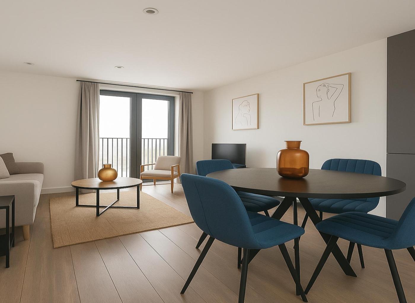 Apartment Bright & Modern Flat With Great Transport In Woolwich London