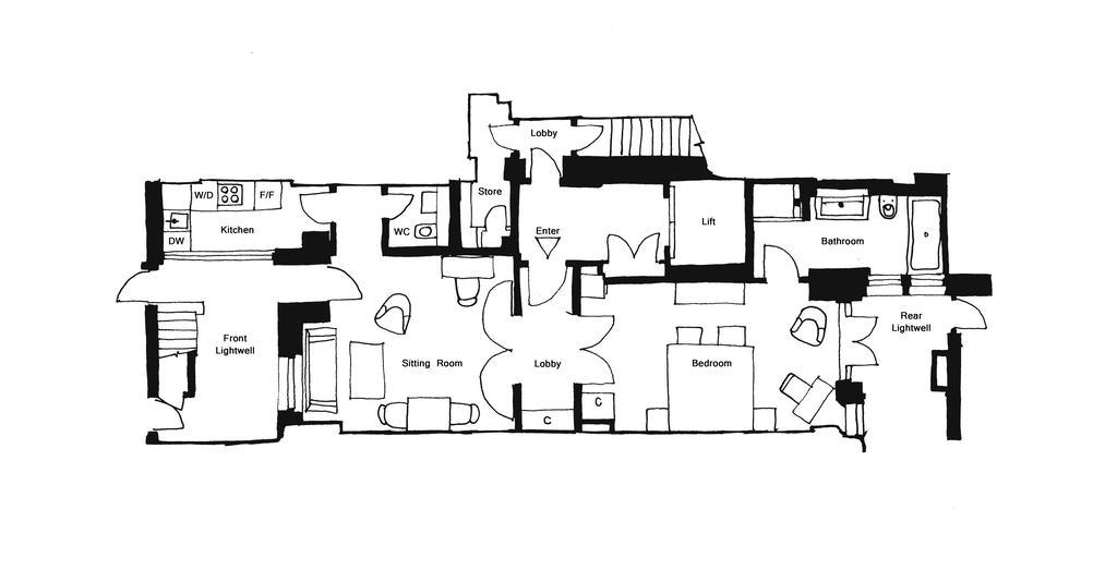 The By The Sloane Club Apartamento