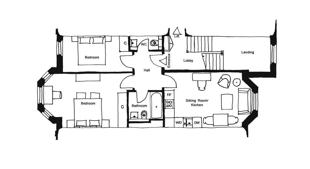 The By The Sloane Club Apartamento *