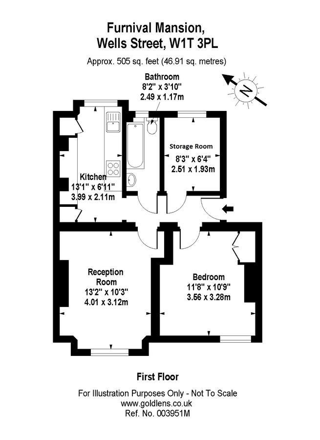 Furnival Mansion Fitzrovia Apartment