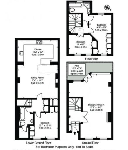 The Luxe Chelsea Townhouse Apartment London