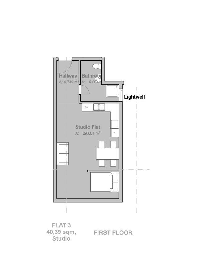 Flat 3, Cromwell Road, 1 Bedroom Studio *
