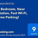 2 Bedroom, Near Station, Fast Wi-Fi, Free Parking!