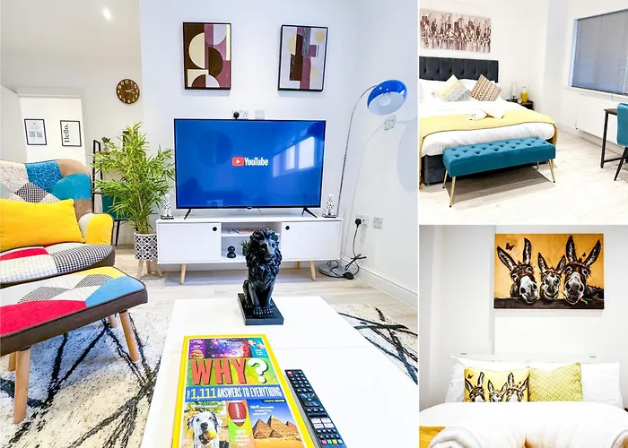 Luxury Stay House With 2 Bedrooms Free Driveway Parking Close To Central London Wembley Stadium And Shopping Malls