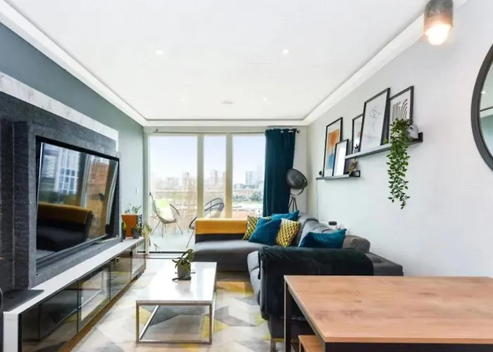 Londonaprt 1Bed Balcony Gym Tv Wifi
