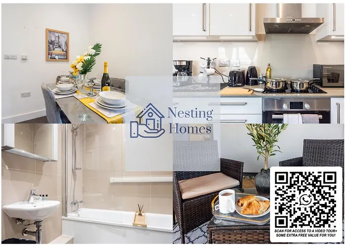 2 Bed Oasis London Flat-O2-Excel-Canary Wharf- Shops- Trains -Free Parking,Wifi 500Mb & Flex Check In