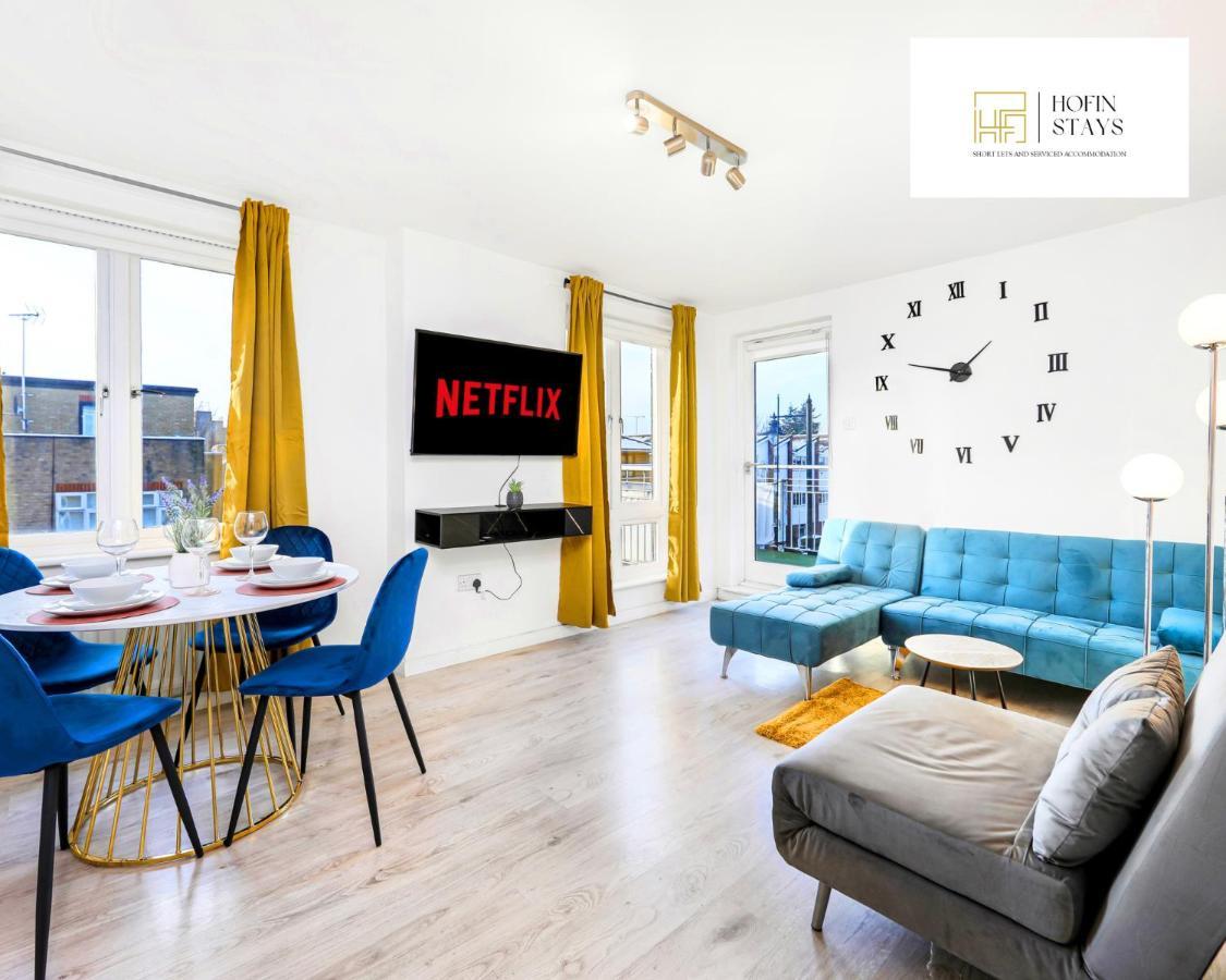 2 Modern Double Bed For 6 Guests By Hofin Short Lets & Serviced Apartamento *
